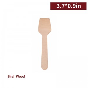 【Wooden Square Spoon】pudding spoon wooden spoon  - 5000 pcs per box