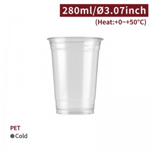 [PET 9oz Cup-Clear] (78mm)-1,000pcs