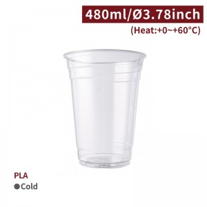 [PLA 16oz Cup-Clear] (96mm)-1,000pcs