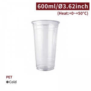 [PET 20oz Cup-Clear] (92mm)-1,000pcs