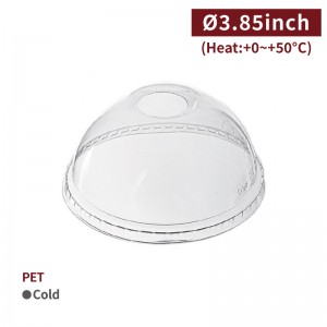 [PET Dome Lid-Clear]-(98mm)-1,000pcs