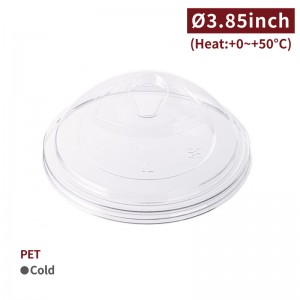 [PET Dome Lid-Clear] (98mm)-1,000pcs
