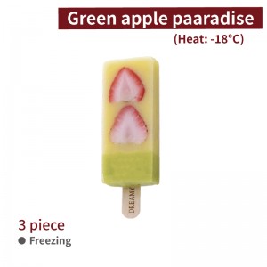 [Fruit Popsicles]Green apple paaradise - 3 piece per box