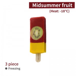 [Fruit Popsicles]Midsummer fruit - 3 piece per box