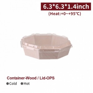 [OPS Plastic Lid-Clear] (160mm)-400pcs