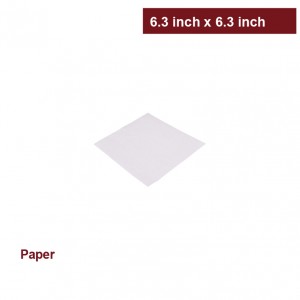 6.3"x6.3" White Parchment Paper-12,000pcs 6.3"x6.3" White Parchment Paper-12,000pcs