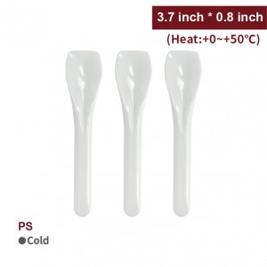 [PS Disposable Spoon-White(3.7 inch)]-5,000cs