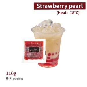 [Flavor Pearls]Strawberry pearl 110g per bag - 144 bags per box