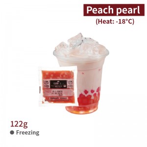 [Flavor Pearls]Peach pearl 122g per bag - 144 bags per box