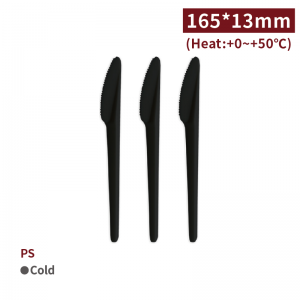 【PS - Triangle-shaped Knife - Black】165*13mm knife - 3000 pcs per box /100 pcs per package